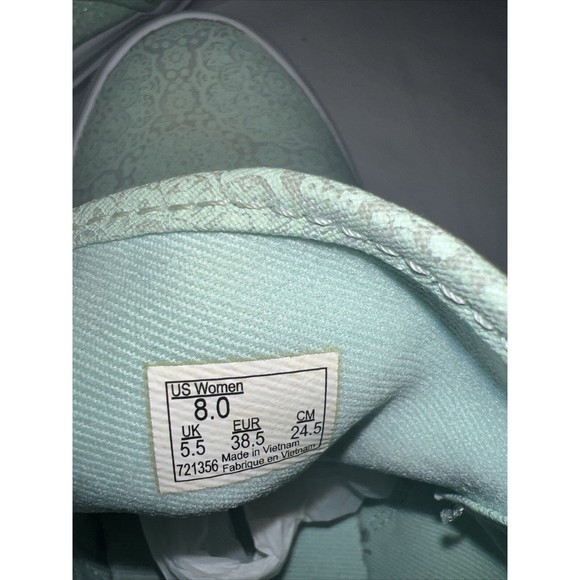 Size 8 - VANS Authentic Off The Wall Green - Picture 8 of 10